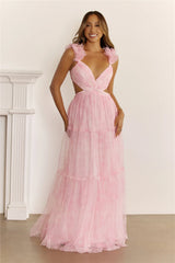 Endless Riviera Maxi Dress Pink