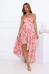 Thoughts For You Midi Dress Pink