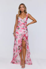 Glow Like A Star Maxi Dress Pink