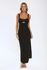 Heatwave Honey Maxi Dress Black
