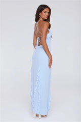 Showstopper Nights Maxi Dress Blue