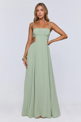 Polished Agenda Maxi Dress Sage