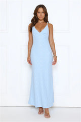 You Got This Maxi Dress Blue