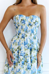 Styled For You Midi Dress Blue