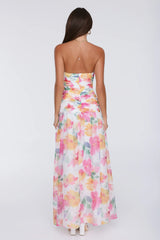 Pretty Much Perfect Strapless Maxi Dress Pink
