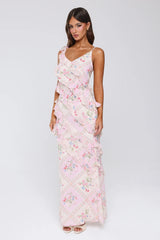 Summer Pastures Maxi Dress Pink