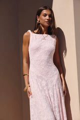 Soft Feelings Maxi Dress Pink