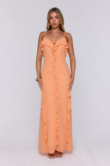 Nothing Less Maxi Dress Orange