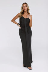 Wisp Wonder Strapless Maxi Dress Black