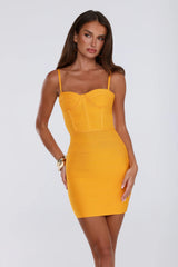 Iconic Edge Bandage Mini Dress Mango