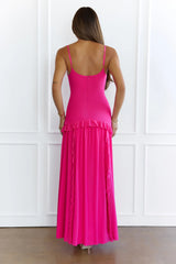 Gardenia Glow Maxi Dress Pink