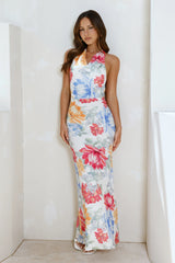 Perfection Awaits Maxi Dress Floral