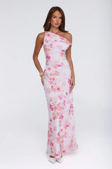 Flowers In the Sun Maxi Dress Pink