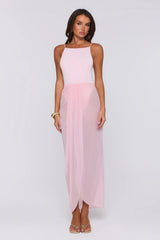 Sea Foam Dreams Maxi Dress Pink