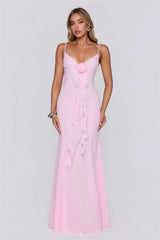Dewy Dreams Maxi Dress Pink