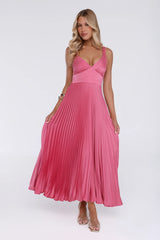 Dazzling Opulence Maxi Dress Rose