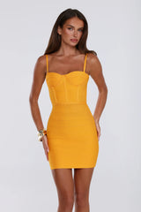 Iconic Edge Bandage Mini Dress Mango