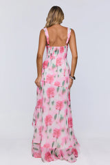 Glow Like A Star Maxi Dress Pink