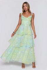 Easy Silence Maxi Dress Green