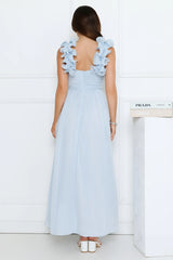 Dusk Pop Maxi Dress Blue