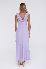 Star Effect Maxi Dress Lavender