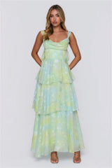 Easy Silence Maxi Dress Green