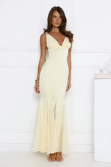 Flirty Petal Pop Maxi Dress Butter