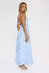 She Wore It Best Maxi Dress Blue