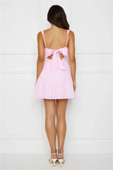 Grape Escape Mini Dress Pink
