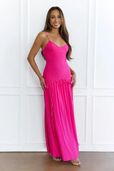Gardenia Glow Maxi Dress Pink