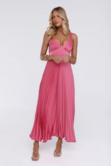 Dazzling Opulence Maxi Dress Rose