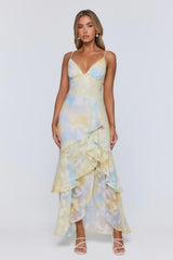 Hidden Sun Maxi Dress Yellow