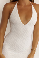 Summer Glow Mini Dress White