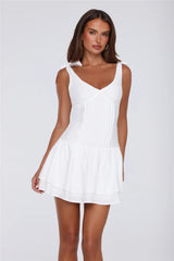 Heatwave Kiss Mini Dress White