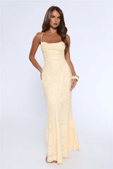 Bridge To Wonderland Maxi Dress Lemon