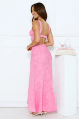 Petal Song Maxi Dress Pink