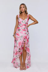 Glow Like A Star Maxi Dress Pink