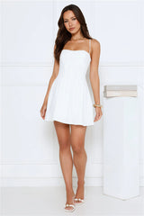 Secret Edit Mini Dress White