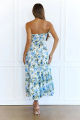 Styled For You Midi Dress Blue