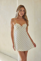 Ilona Polka Dot Mini Dress