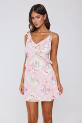 Summer Pastures Mini Dress Pink