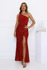 Golden Days Dancing Maxi Dress Red