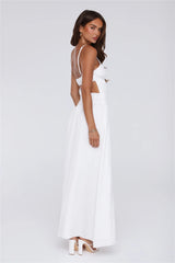 Sunbeam Days Maxi Dress White