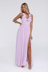 Celebrate You Halter Maxi Dress Pink
