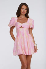 Blossom Gleam Mini Dress Floral