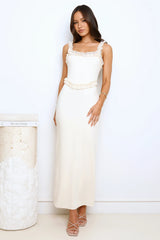 Starlace Ball Maxi Dress Butter