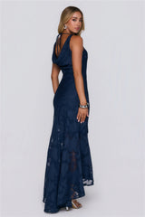 An Invitation Only Maxi Dress Navy