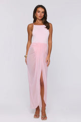 Sea Foam Dreams Maxi Dress Pink