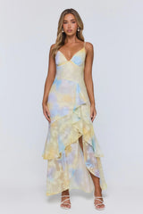 Hidden Sun Maxi Dress Yellow