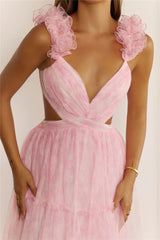 Endless Riviera Maxi Dress Pink